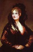 Francisco Jose de Goya Dona Isabel de Porcel. USA oil painting reproduction